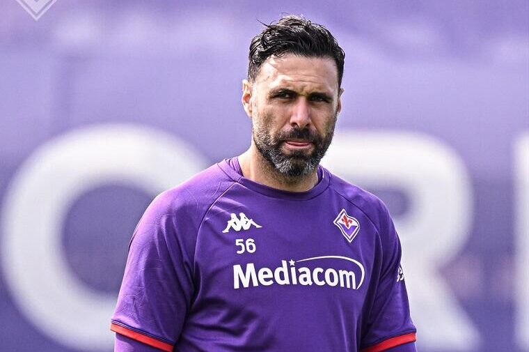 Salvatore Sirigu, portiere della Fiorentina | Foto Facebook Fiorentina
